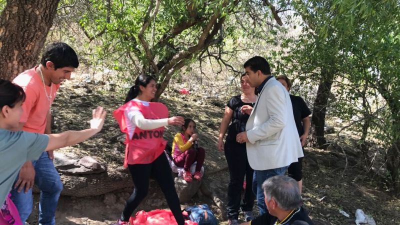 Cordero peregrinó junto al pueblo de Paclín a la Catedral