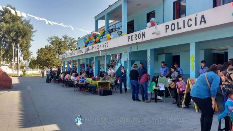 Festejos por el Día del Niño en la Escuela de Cadetes