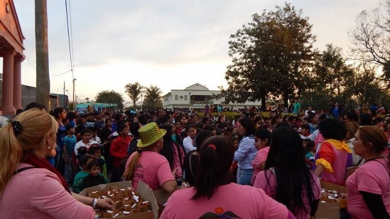Gran convocatoria por los festejos del Día del Niño en Los Altos