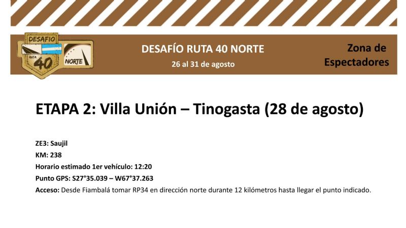 Llega a Catamarca el Desafío Ruta 40