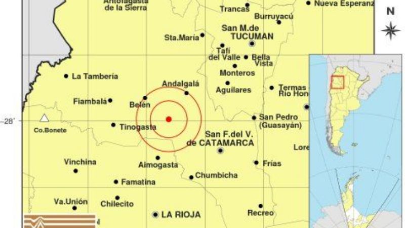 Otro temblor en el Oeste