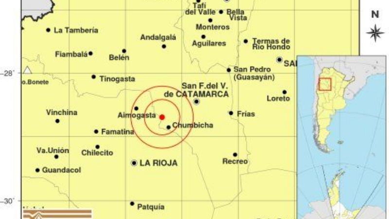Temblor se sintió en la Capital