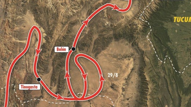 Ruta 40: Lidera Terranova, que elogió el tramo catamarqueño
