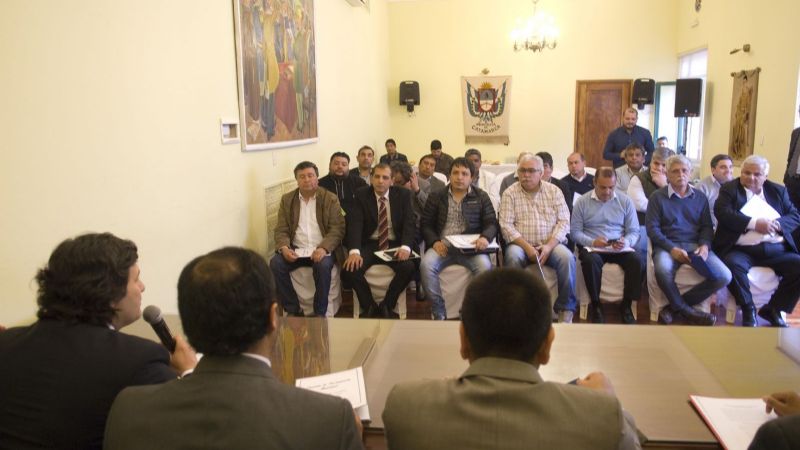 Intendentes eligieron nuevas autoridades de la Comisión de Participación