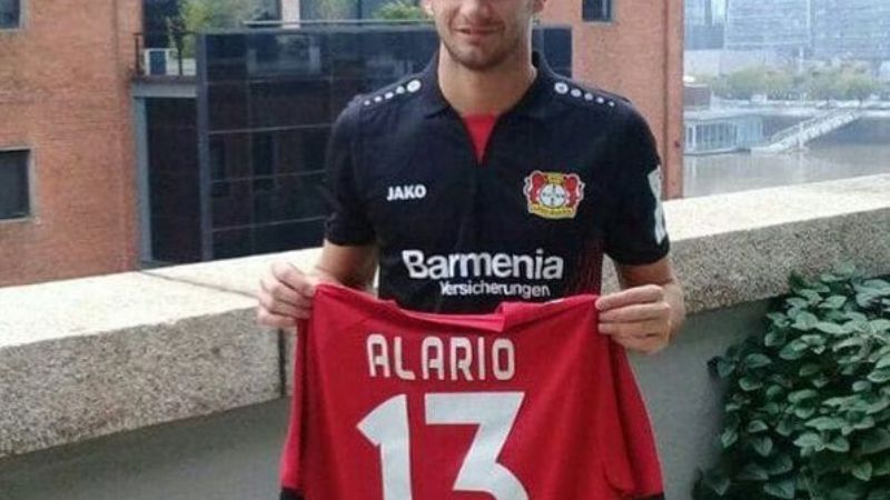 Lucas Alario ya firmó con Bayern Leverkusen