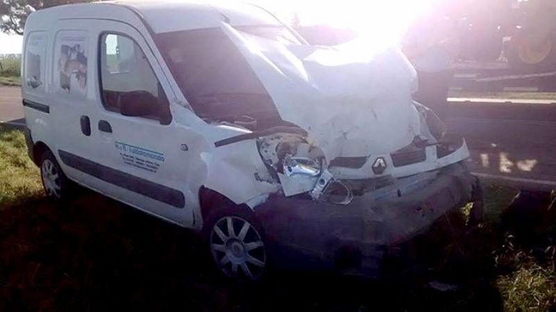 Colisionó un movil policial