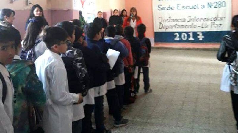 Instancia Departamental de las "Olimpiadas de Matemáticas"