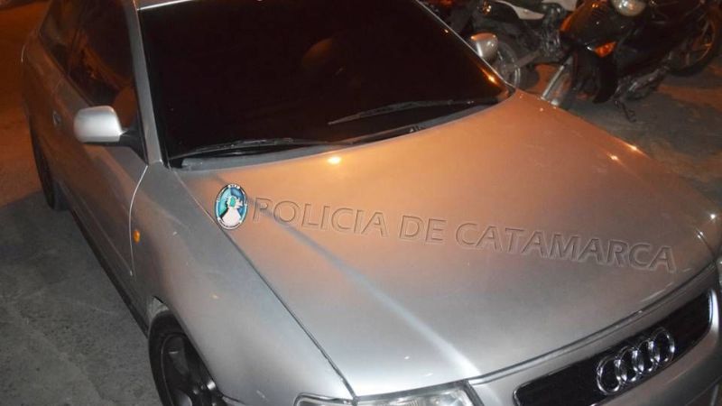 Secuestran un auto buscado desde 2015