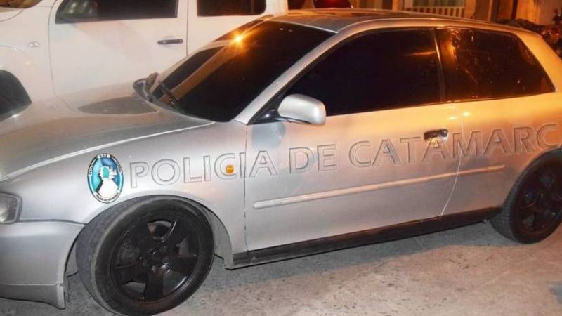Secuestran un auto buscado desde 2015