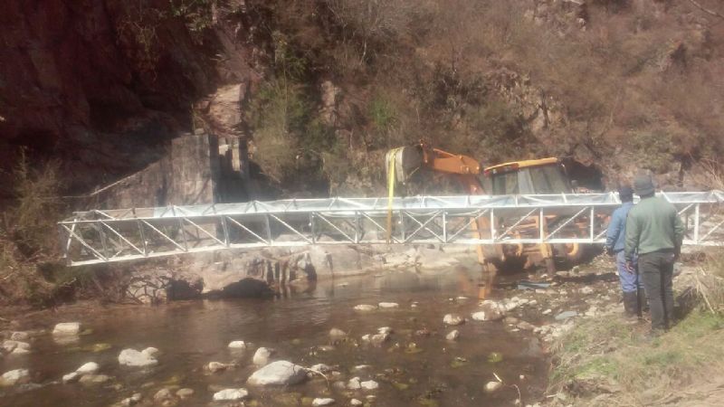 Recuperación del sistema de agua potable en Monte Potrero