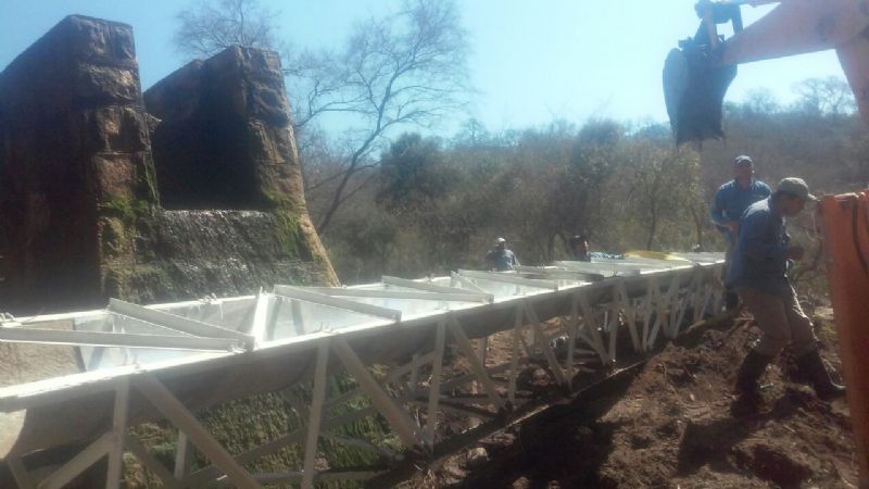 Recuperación del sistema de agua potable en Monte Potrero