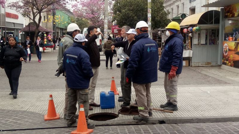 Pruebas para la aplicación de biotecnología en la red de cloacas