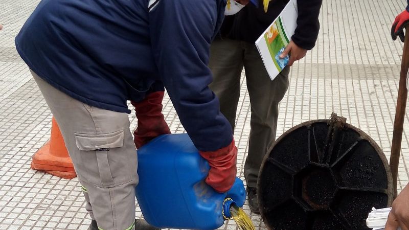 Pruebas para la aplicación de biotecnología en la red de cloacas