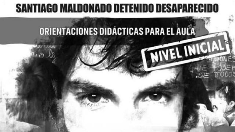 Sancionan a docente por dar clase sobre el caso Santiago Maldonado