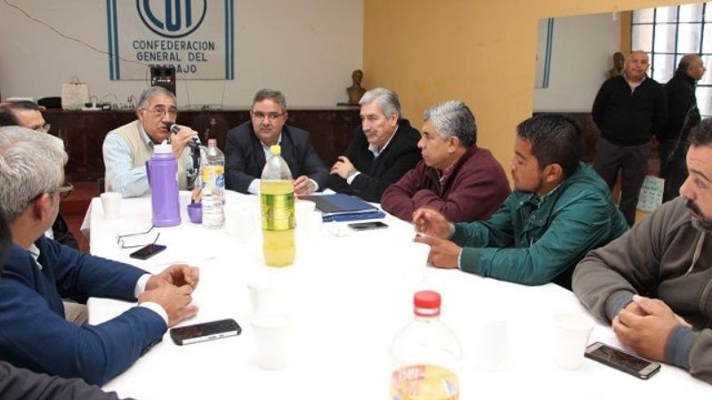 Jalil participó de la reunión de Delegados Regionales de la CGT