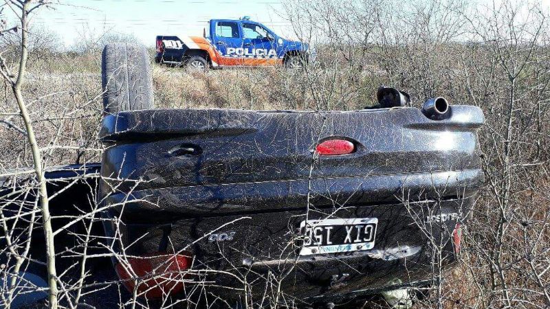 Volcó oftalmóloga en La Paz