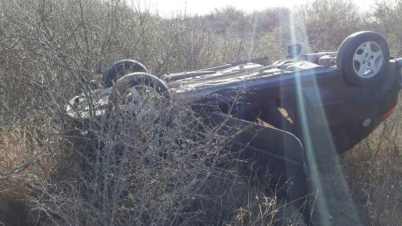 Volcó oftalmóloga en La Paz