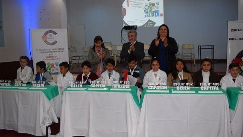 1º Encuentro Provincial de Parlamento Infantil del Mercosur