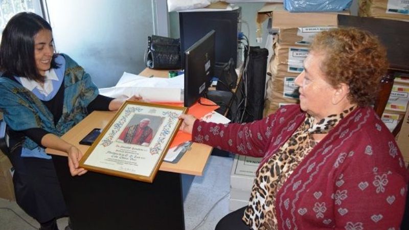 Descendiente del Papa León XIII visitó el Palacio Municipal