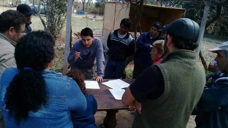 Importante reunión de productores lapaceños