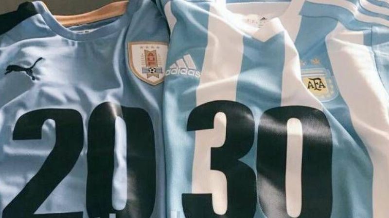 Messi y Suárez postularon el Mundial 2030