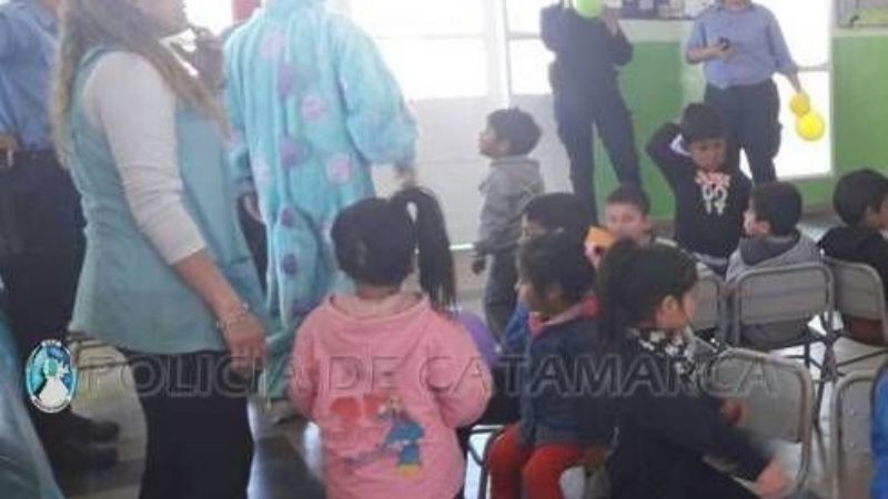 Agasajo a los pequeños por el Día del Niño