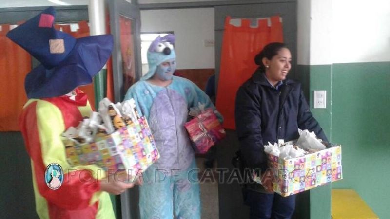 Agasajo a los pequeños por el Día del Niño