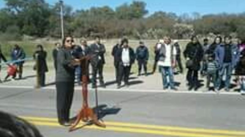 Inauguraron obra de pavimento en El Alto