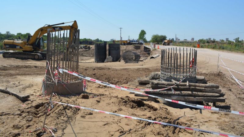 Alertan por obras en dos tramos de la Ruta 64