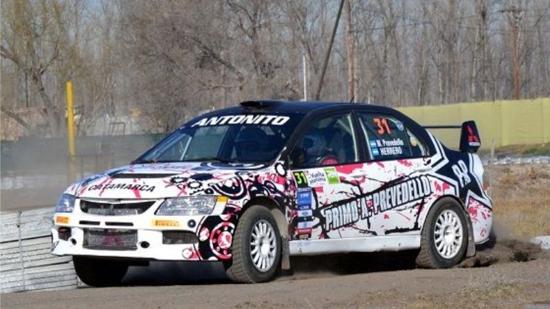 Los Prevedello completaron la 1ra. parte del Rally Nacional de la Manzana