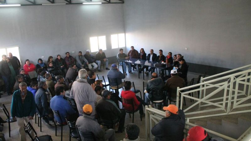 Gustavo visitó Pomán