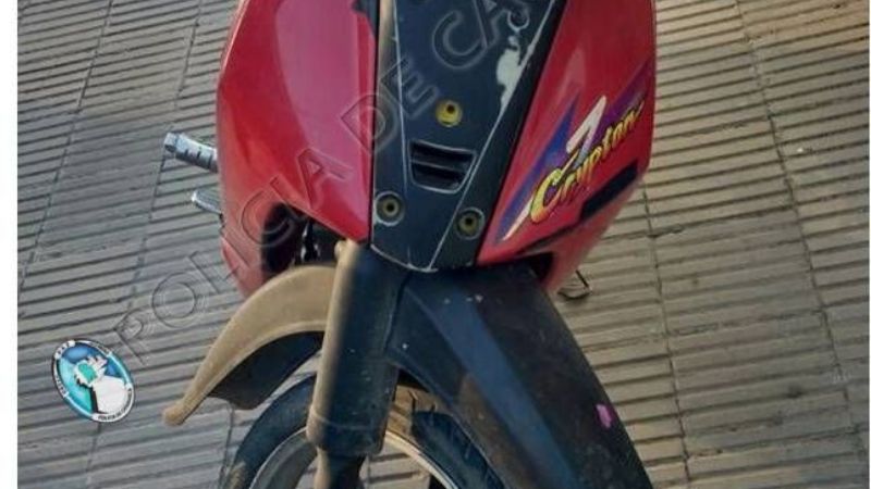 Demoran a un adolescente y secuestran una moto en FME