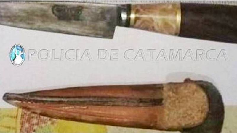 Hombre herido de arma blanca en Tapso