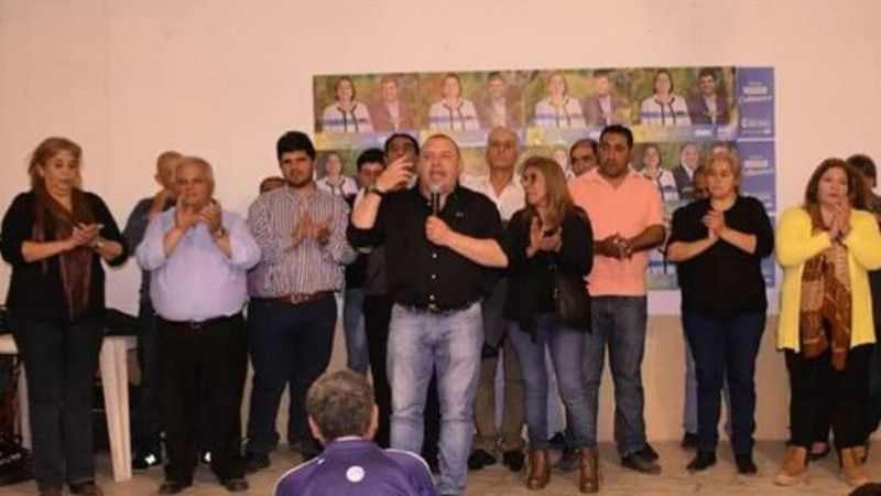 Ariel Espinoza y Carletta en San Antonio de La Paz