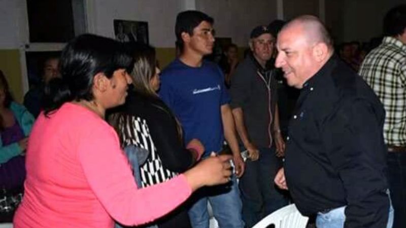 Ariel Espinoza y Carletta en San Antonio de La Paz