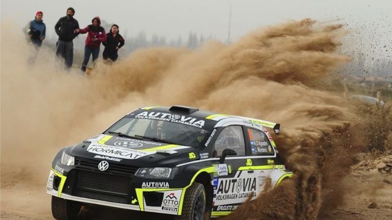 Otro podio más para Augusto D’agostini en el Nacional de Rally