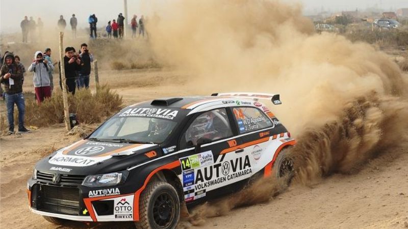 Otro podio más para Augusto D’agostini en el Nacional de Rally