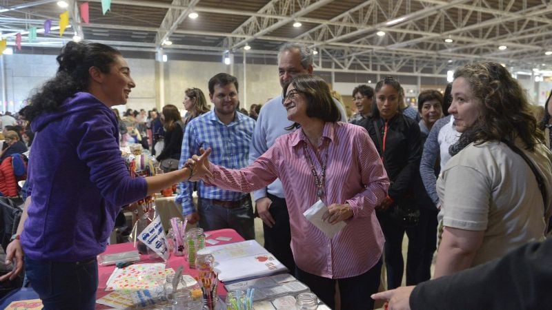Lucía visitó el Portal del Emprendedor
