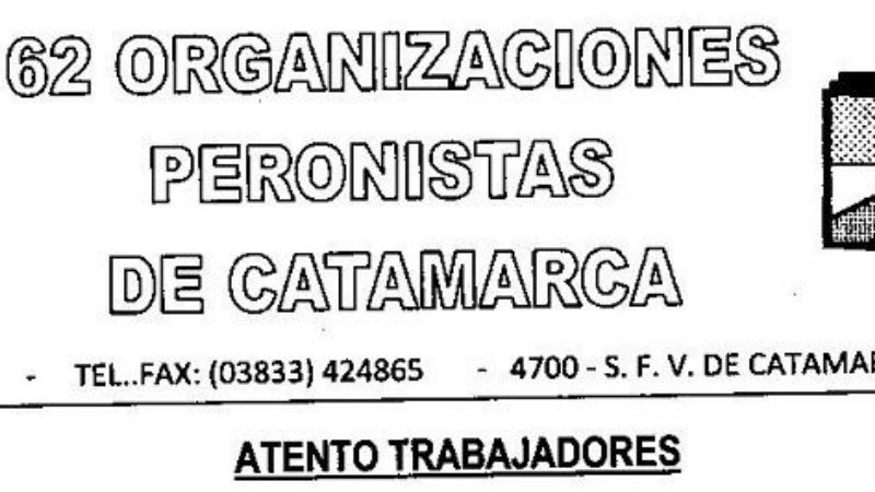 “Rechazar este intento de esclavizar al pueblo argentino”