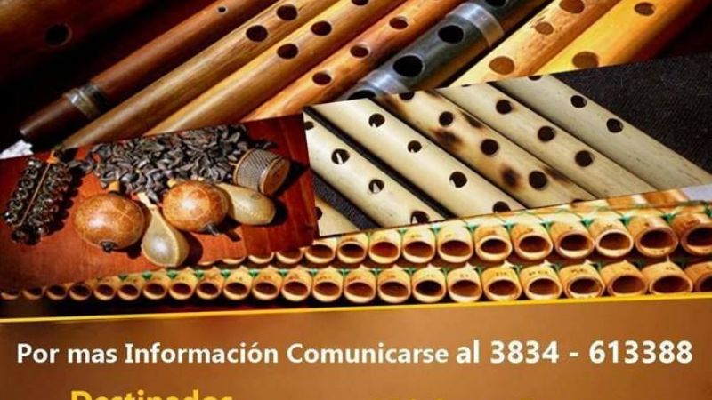 Taller de Fabricación y Ejecución de Instrumentos Andinos en el Girardi