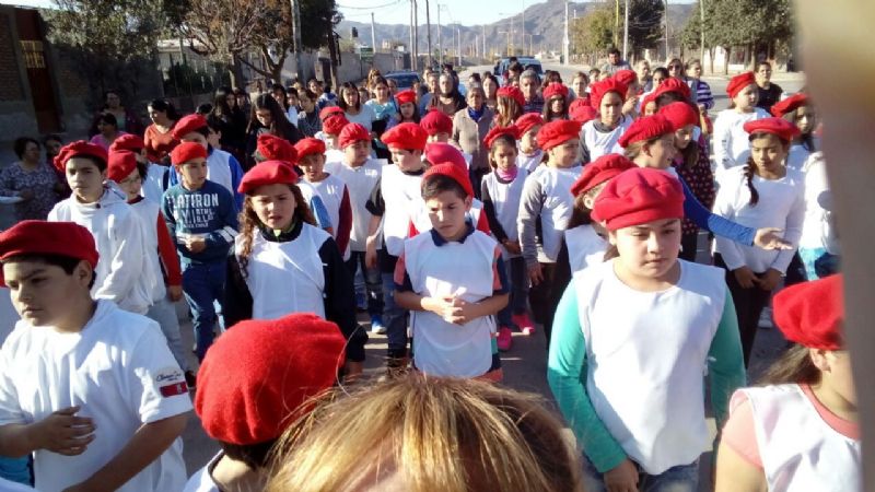 Celebraron a San Pantaleón en el barrio Altos de Choya