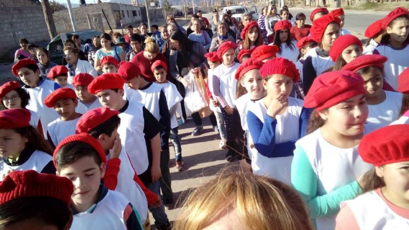 Celebraron a San Pantaleón en el barrio Altos de Choya