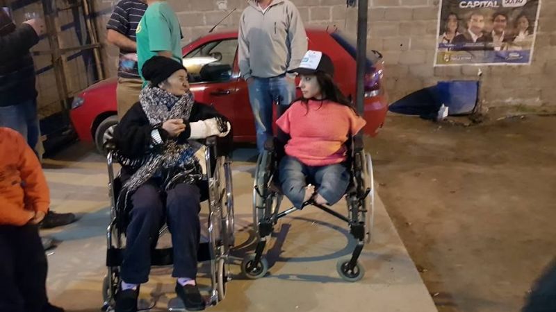 Celeste Moya, por más accesibilidad a personas con discapacidad