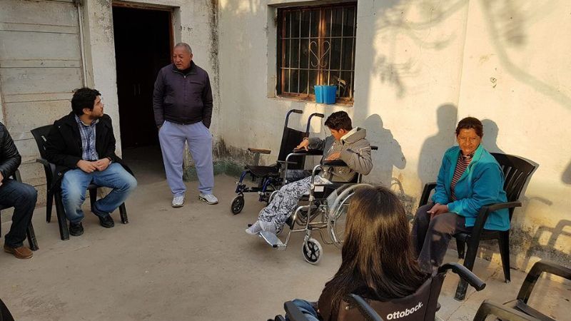 Celeste Moya, por más accesibilidad a personas con discapacidad