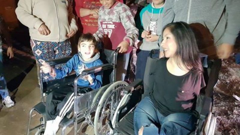 Celeste Moya, por más accesibilidad a personas con discapacidad