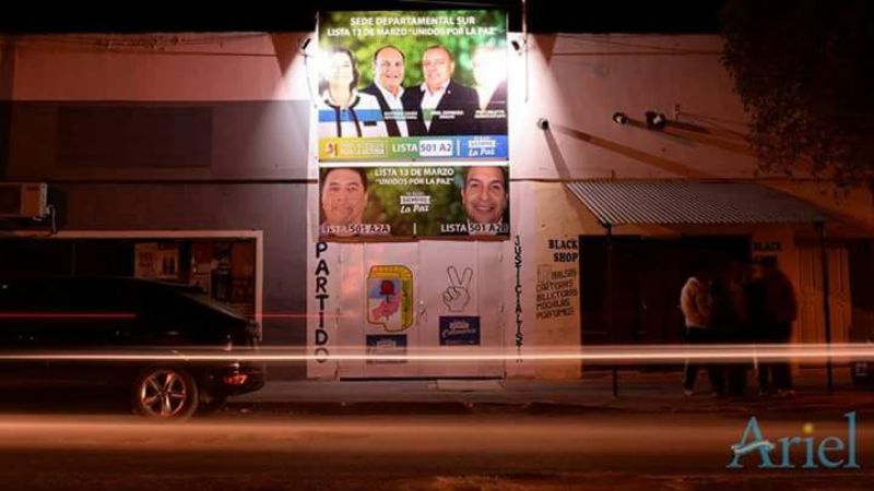 Ariel Espinoza, hoy cierre de campaña