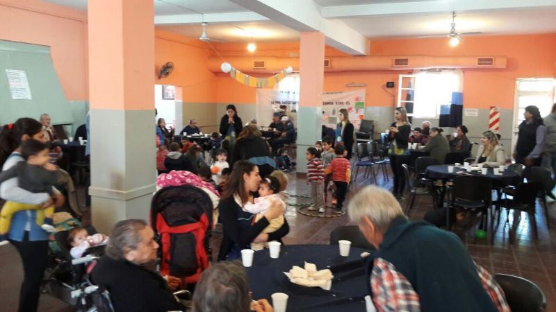 El Jardín Maternal en el Hogar de Ancianos “Fray Mamerto Esquiú”
