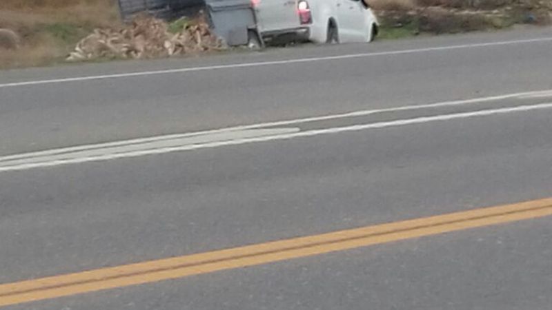 Lo sorprendieron arrojando basura en la Circunvalación