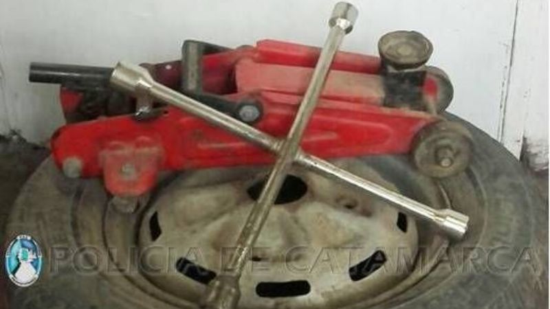 Recuperan elementos robados