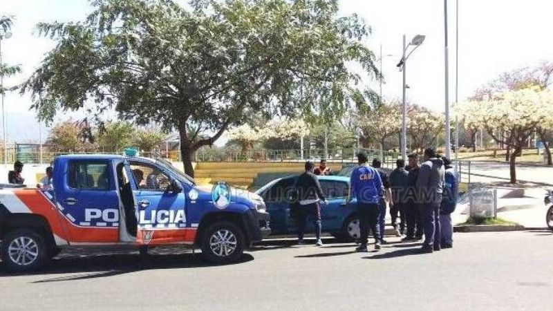 Detenidos con droga cerca del Parque de los Niños